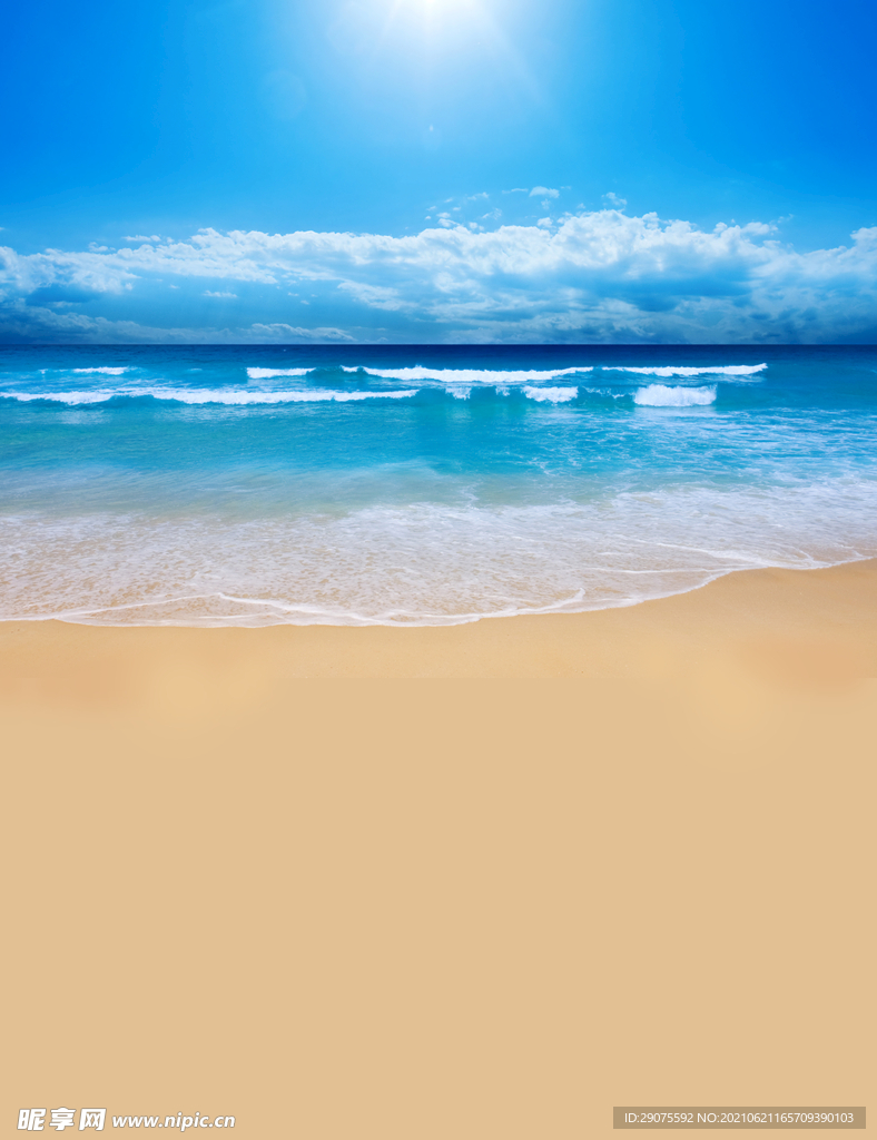 夏日海报背景