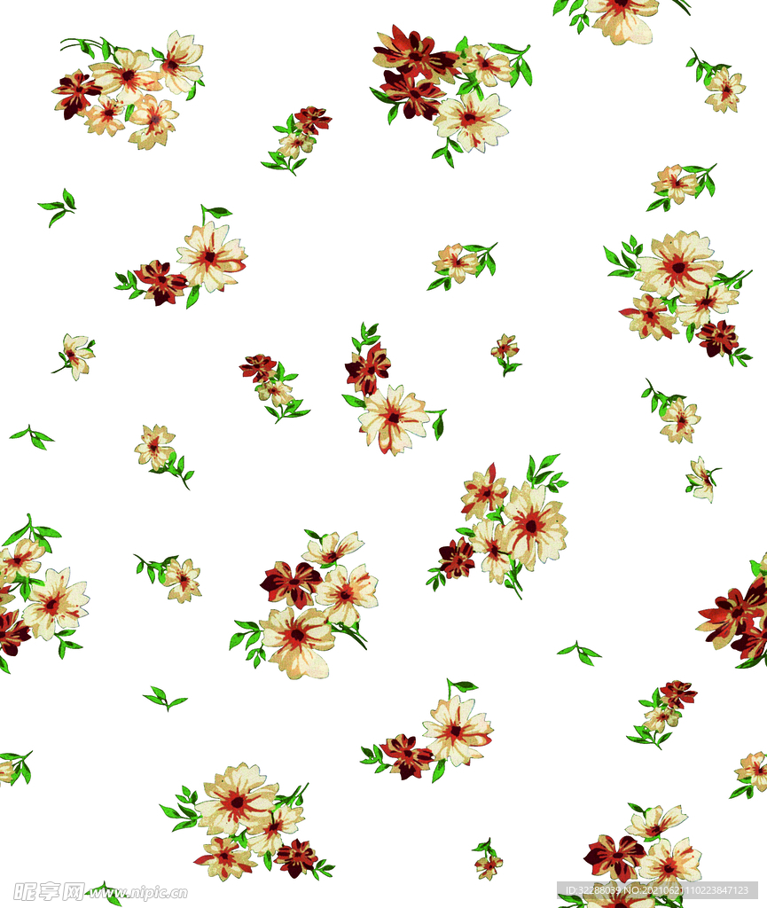 矢量图 黄花素材