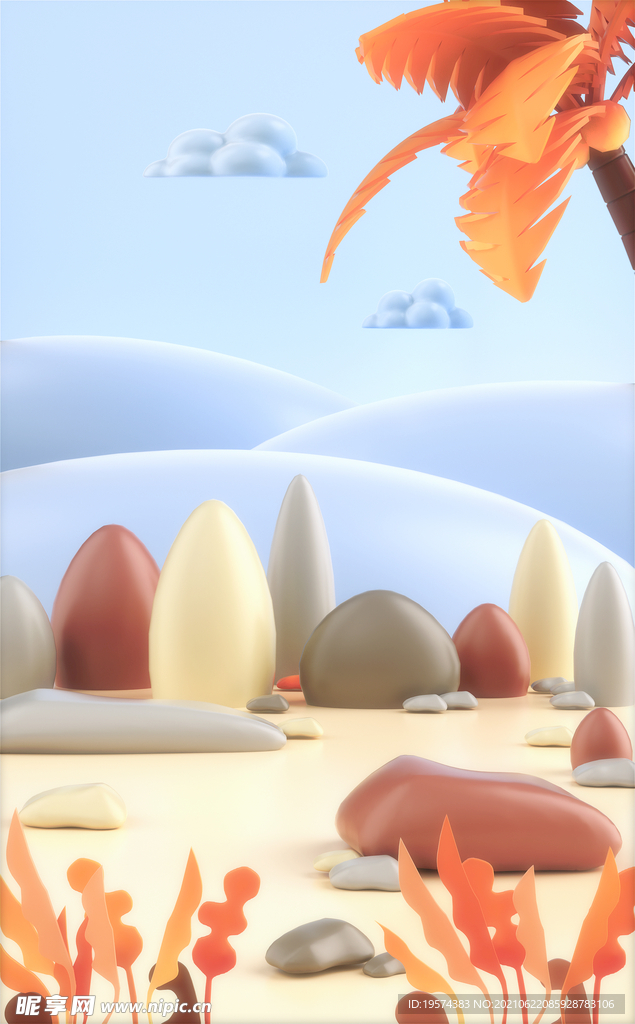 C4D创意电商场景
