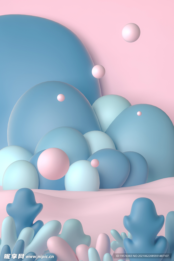C4D创意电商场景
