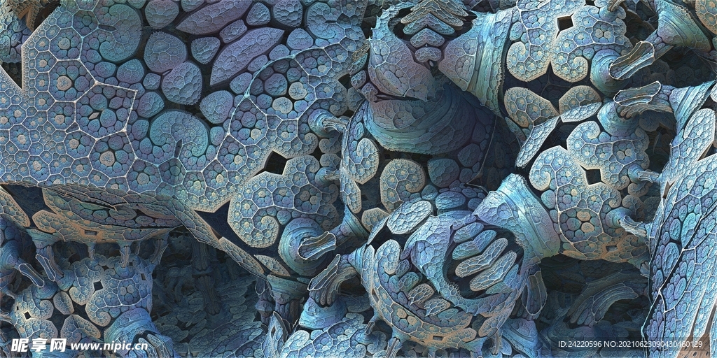 分形艺术背景