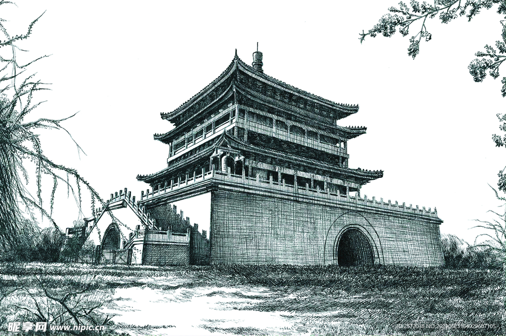 西安钟楼