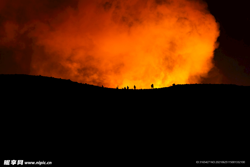 火山喷发