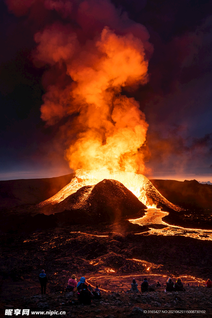 火山爆发