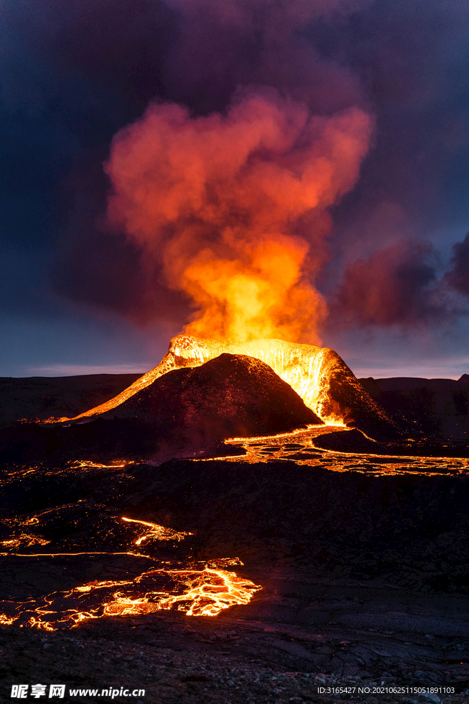 火山爆发