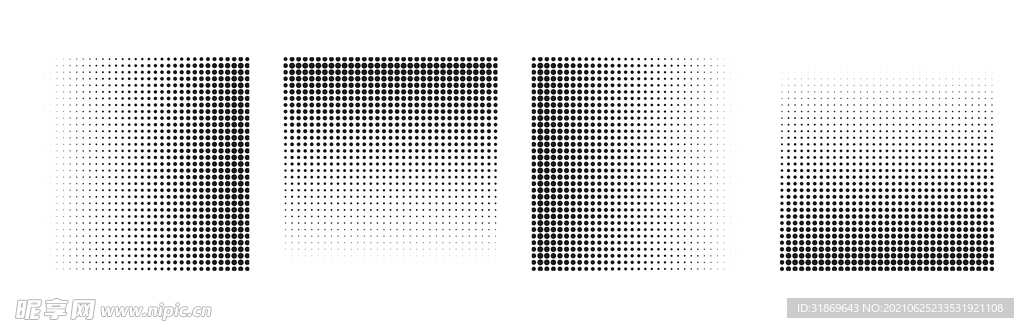 彩色半调 波点背景      