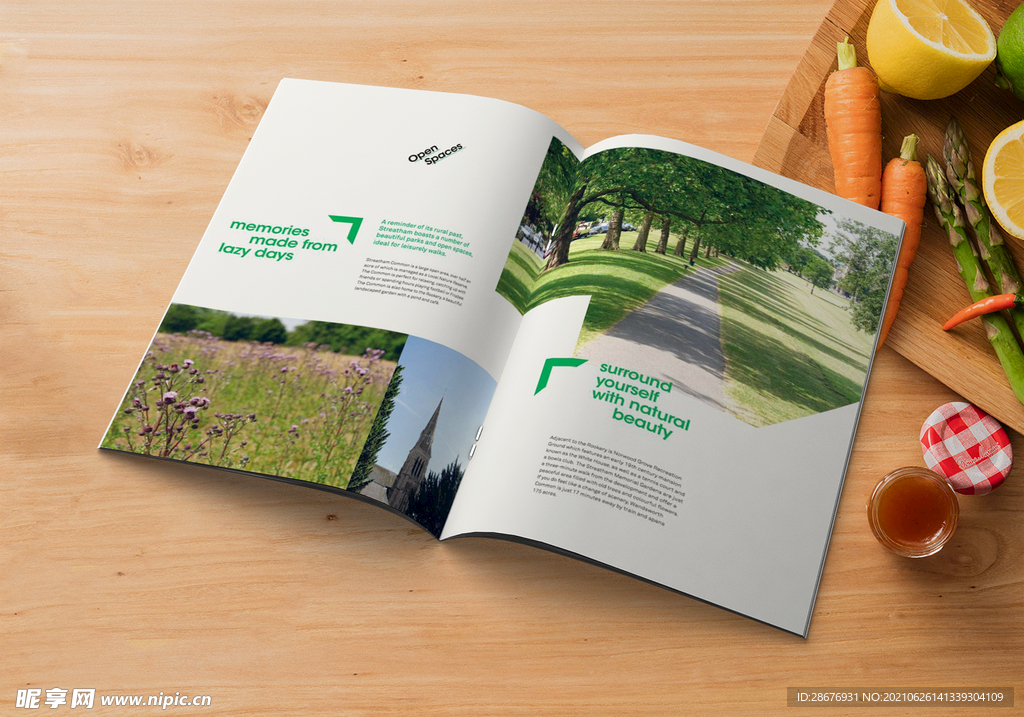 画册样机书籍展示封面内页贴图