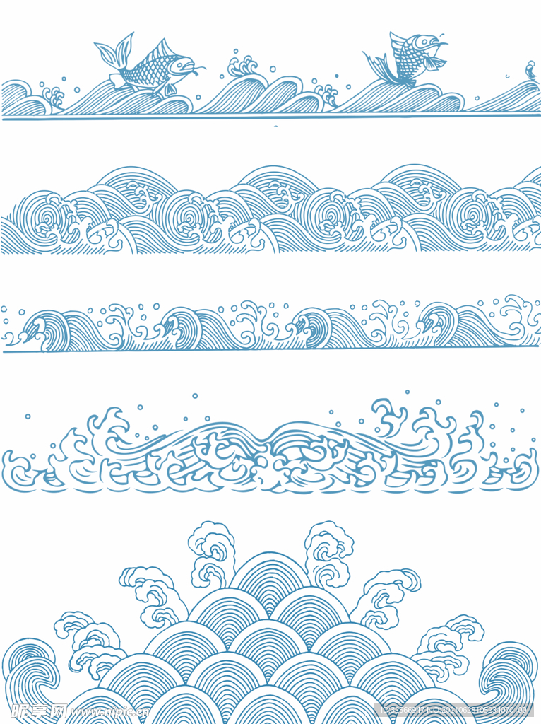 浪花  锦鲤