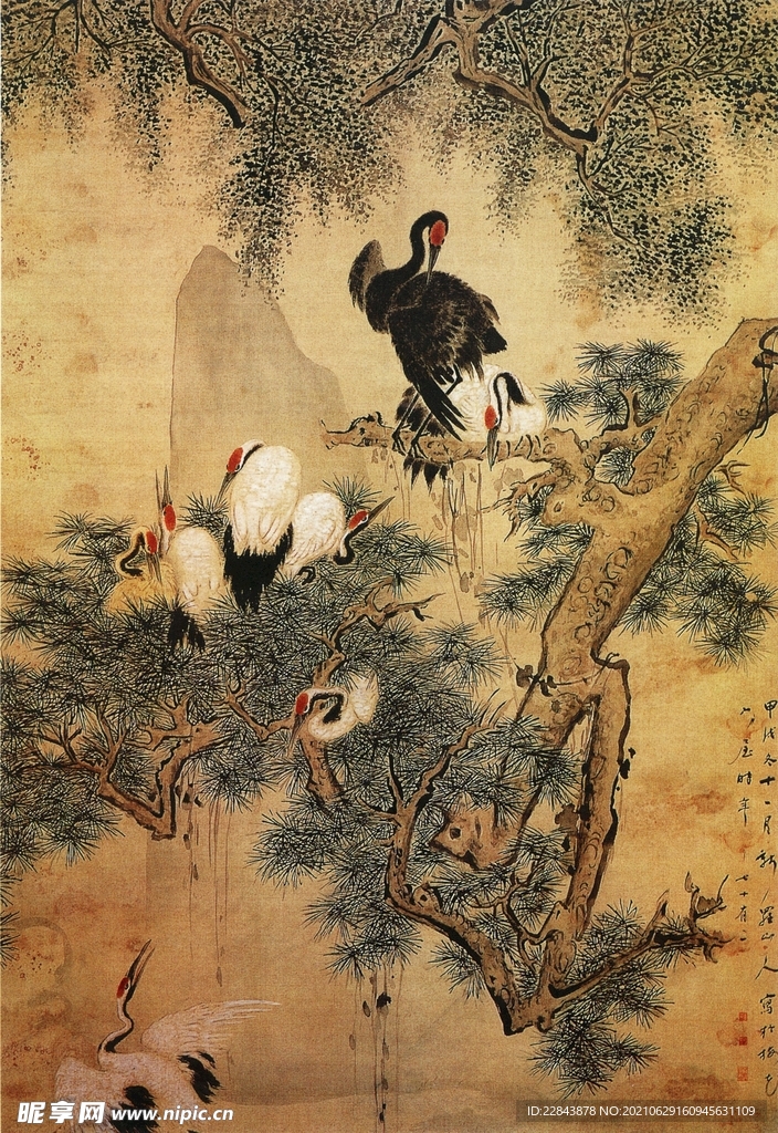  古典字画 