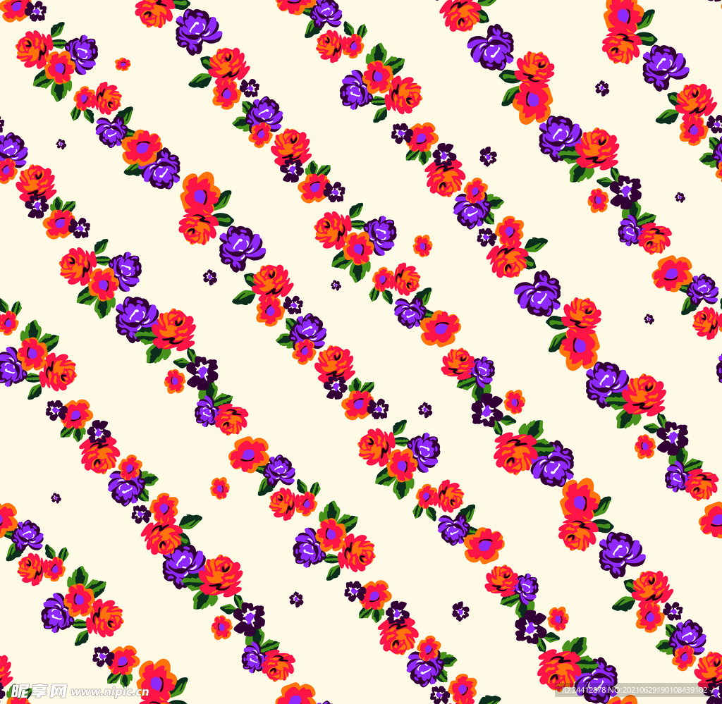 小碎花 
