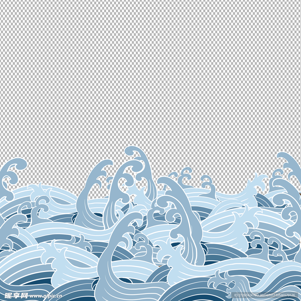 浪花             