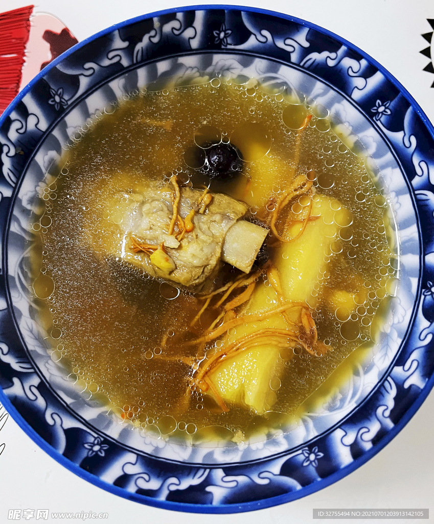 山药排骨汤