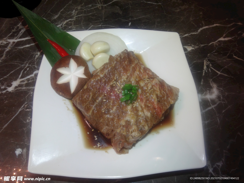 烤腌制牛排