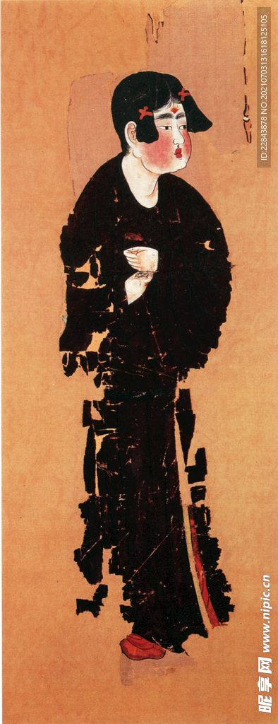  仕女图  
