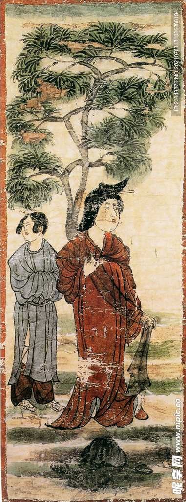   仕女图  