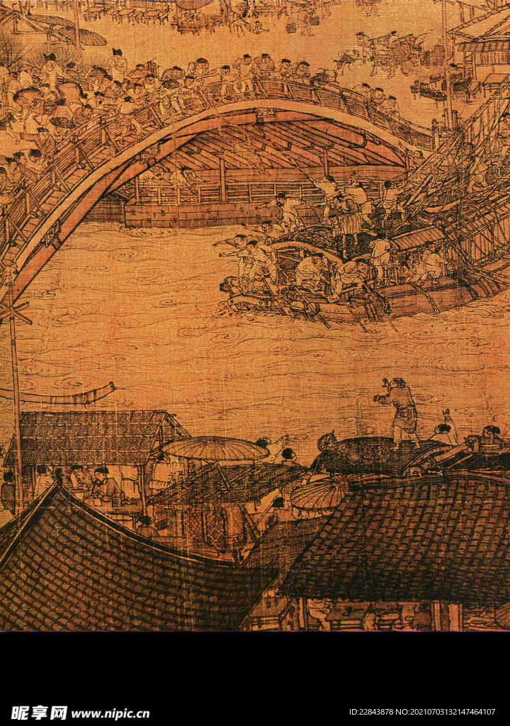唐代彩绘 