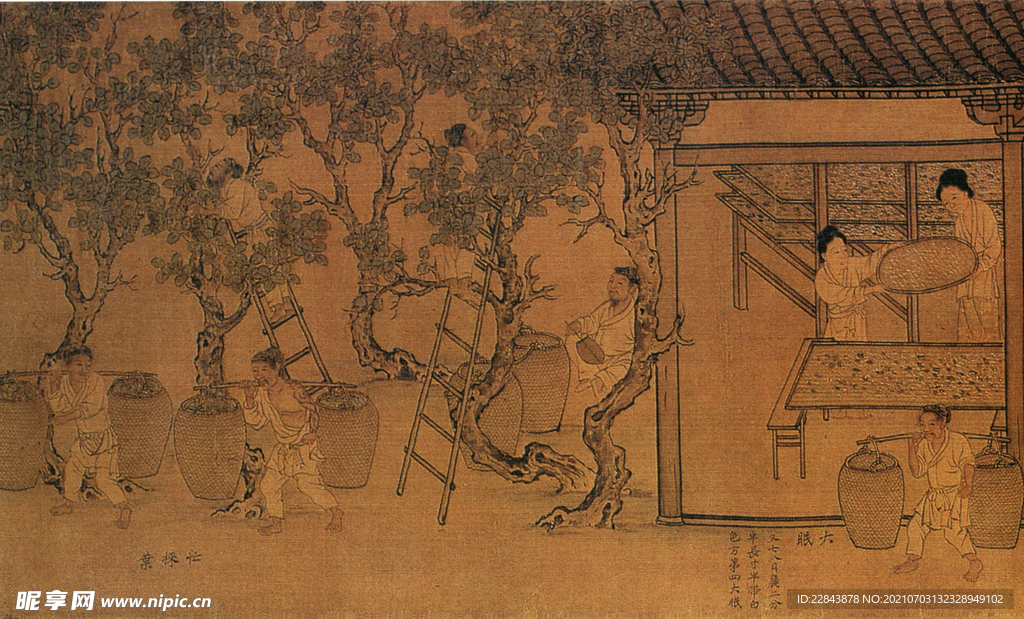 唐代彩绘