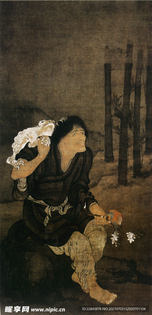 唐代彩绘 