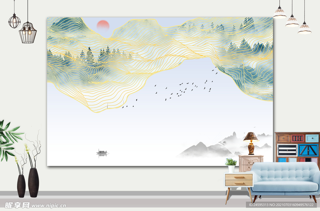 山水画 