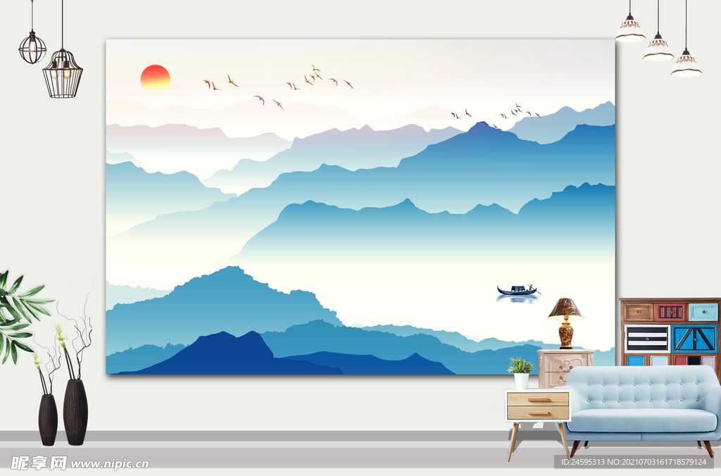 山水画