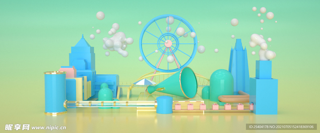 C4D模型
