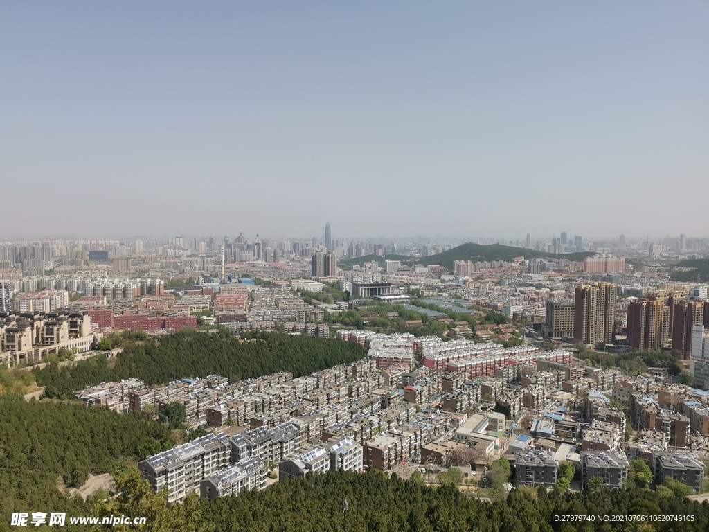 城市俯瞰图