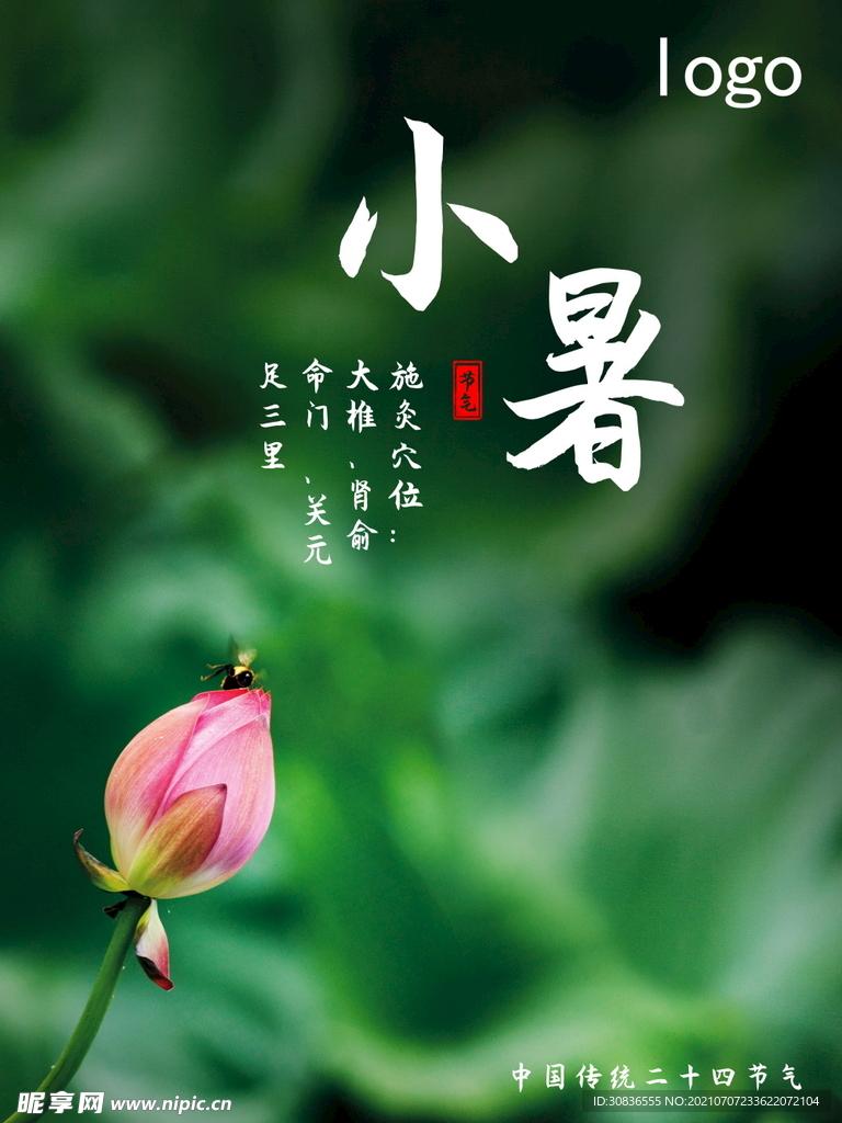 小暑海报 