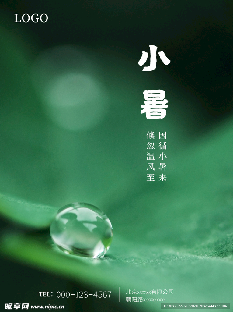 小暑海报