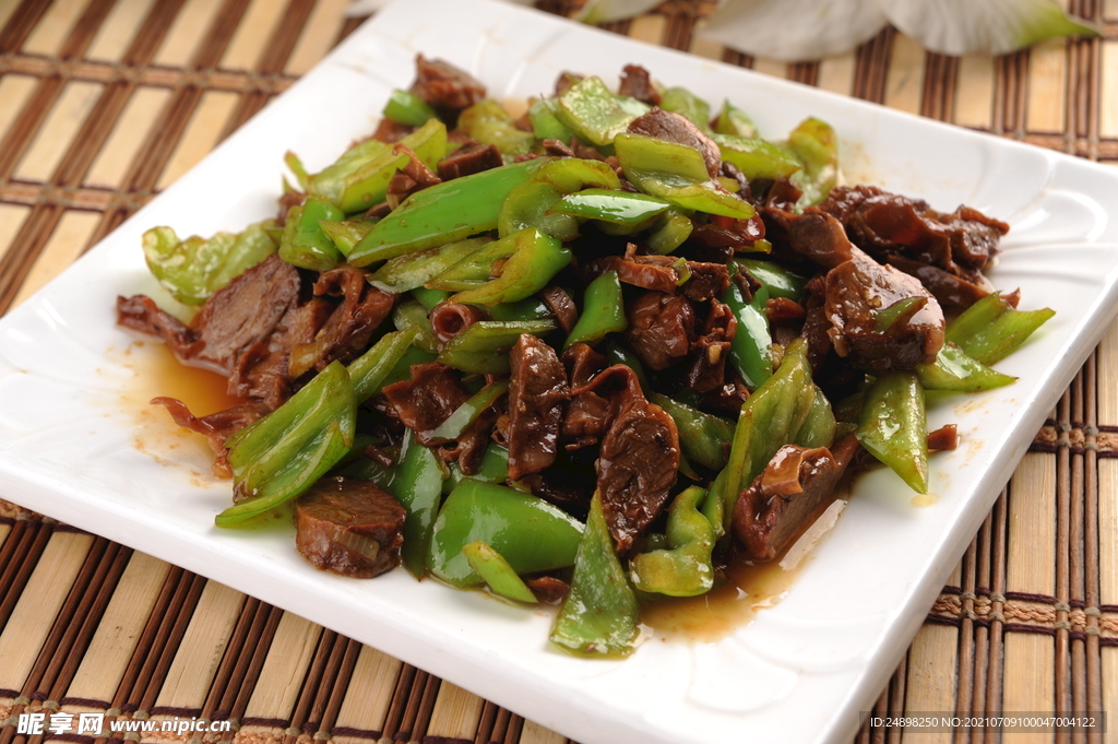 护心肢炒尖椒