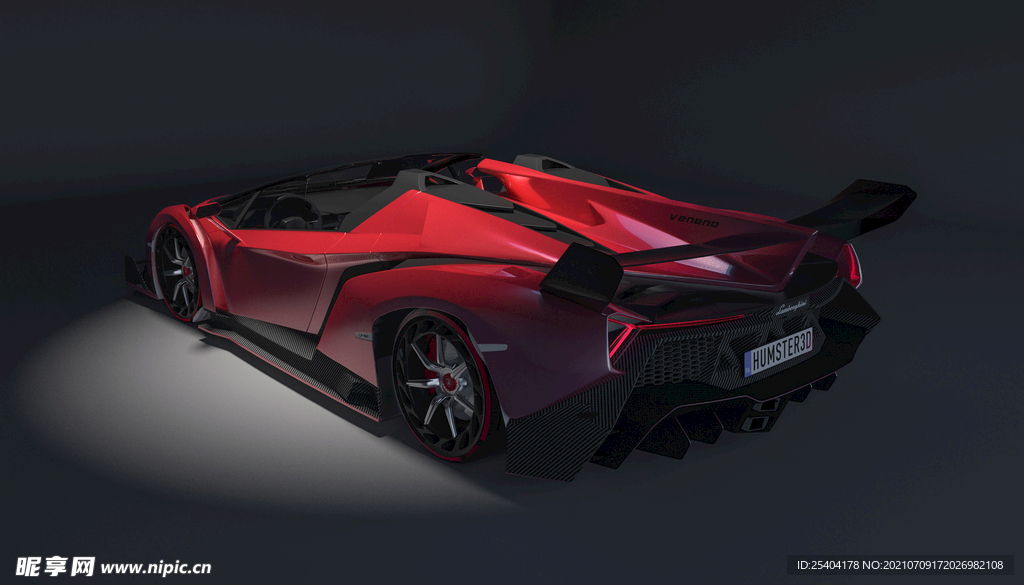 C4D汽车模型