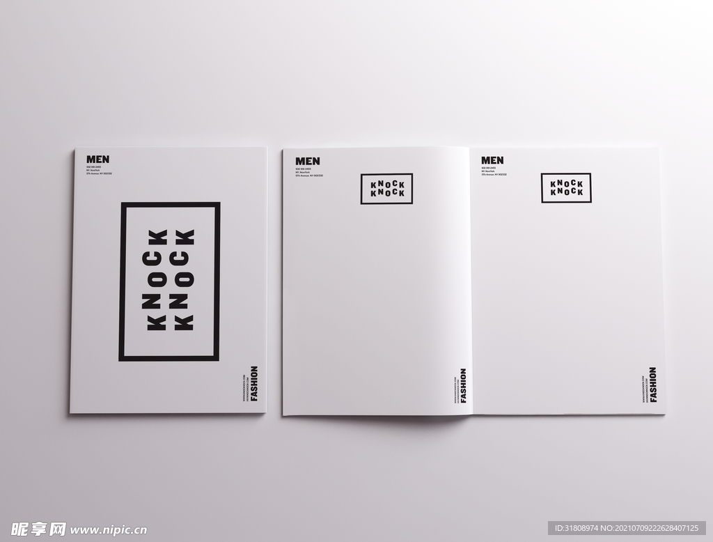 手册VI品牌样机场景展示效果