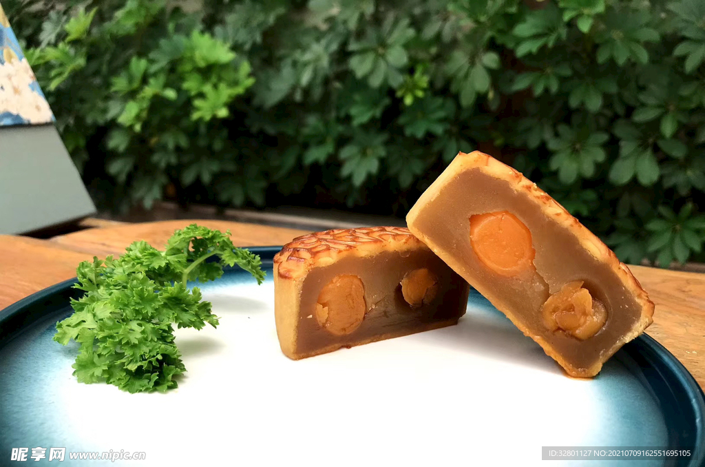 双黄月饼
