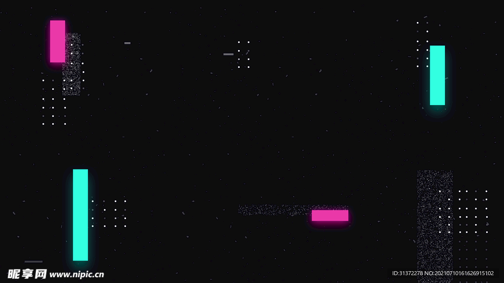 炫酷赛博朋克光效图片