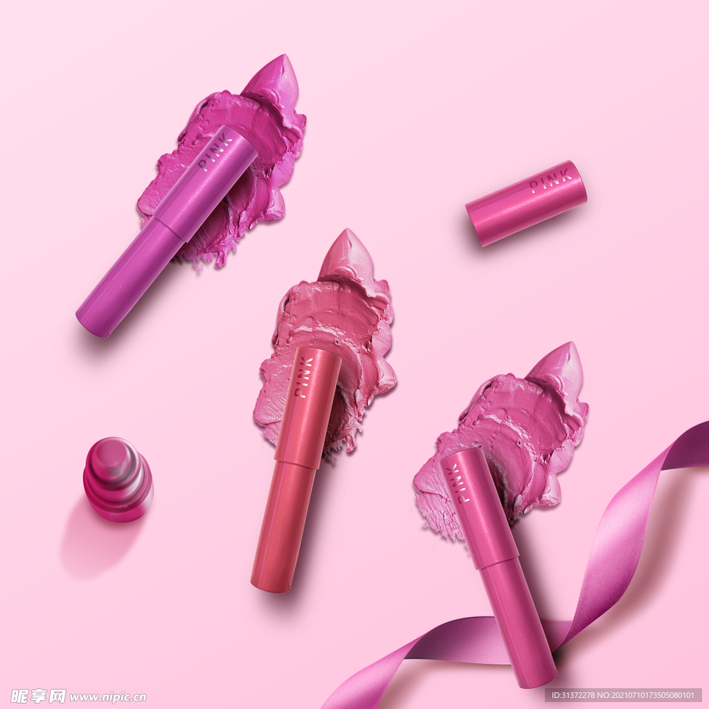 高端简约化妆品合成图片