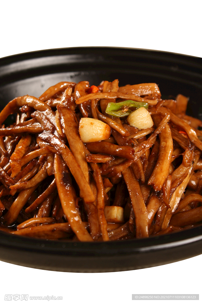 铲菜茶树菇