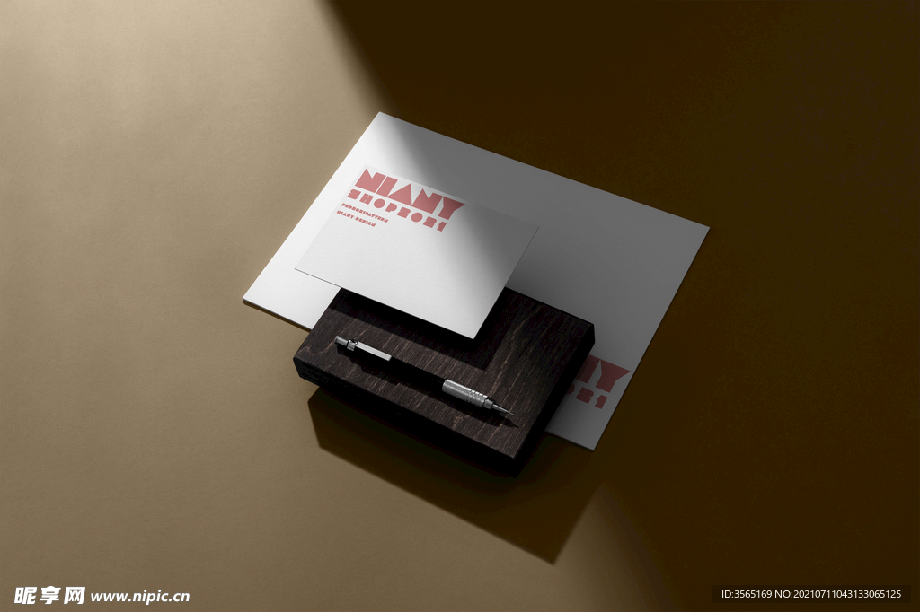 纸张笔记名片品牌VI样机