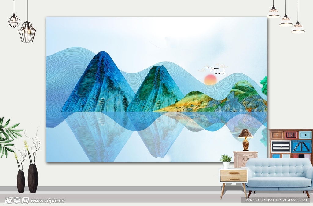 山水画 