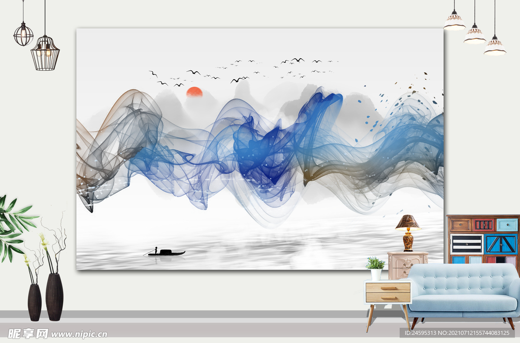 山水画 