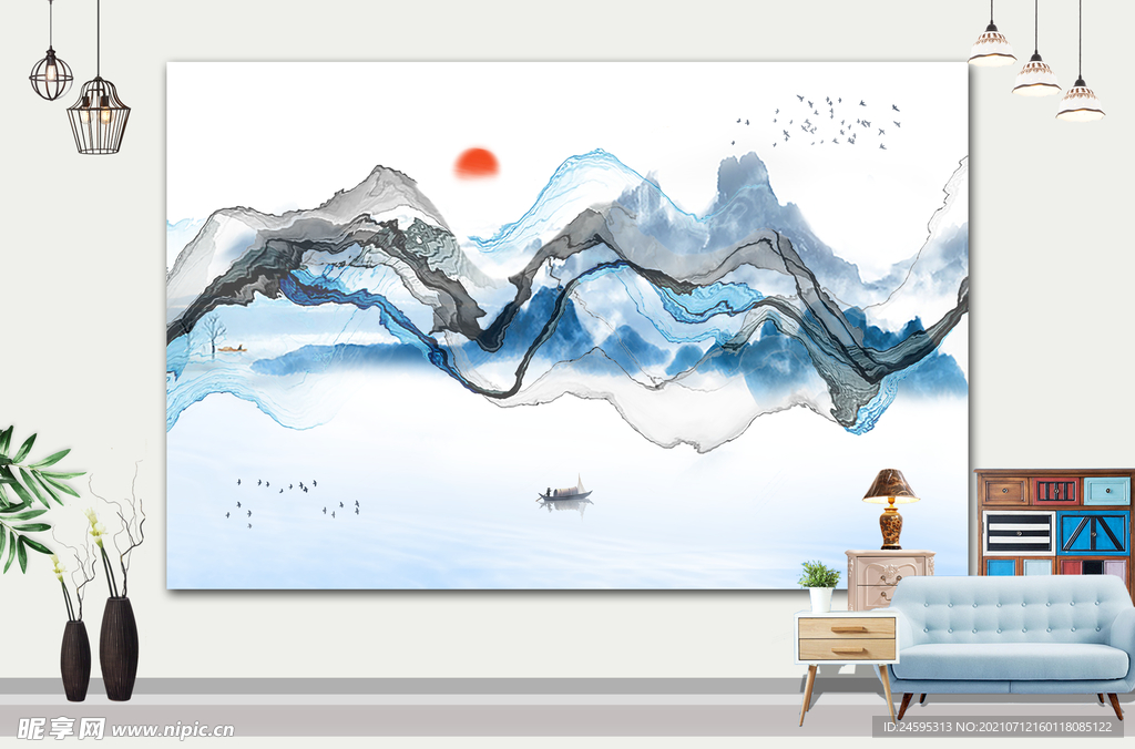 山水画 