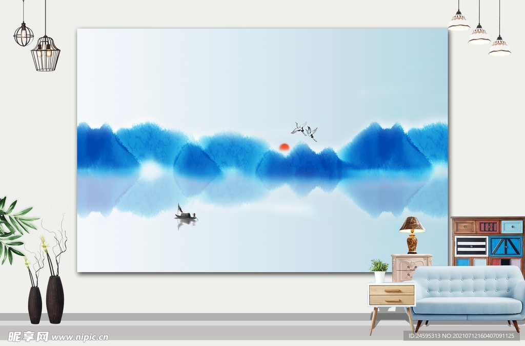 山水画 