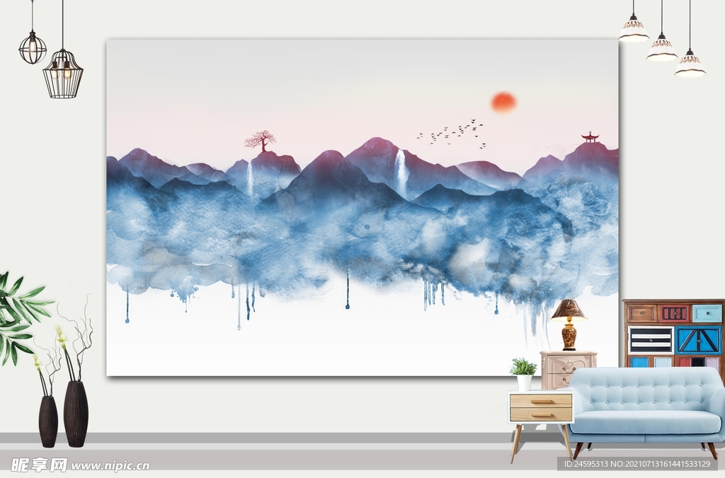 山水画 