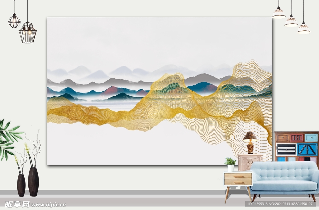 山水画 