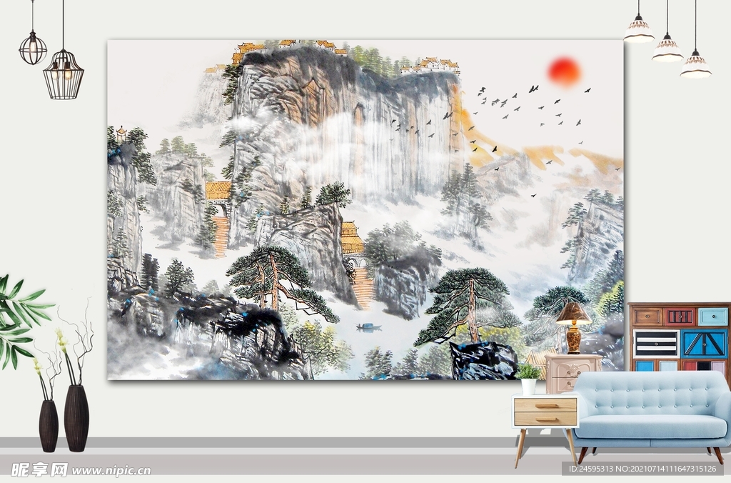 山水画