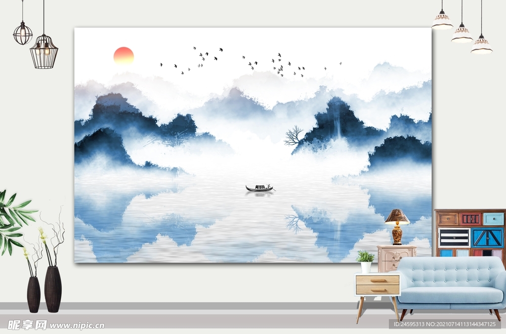 山水画