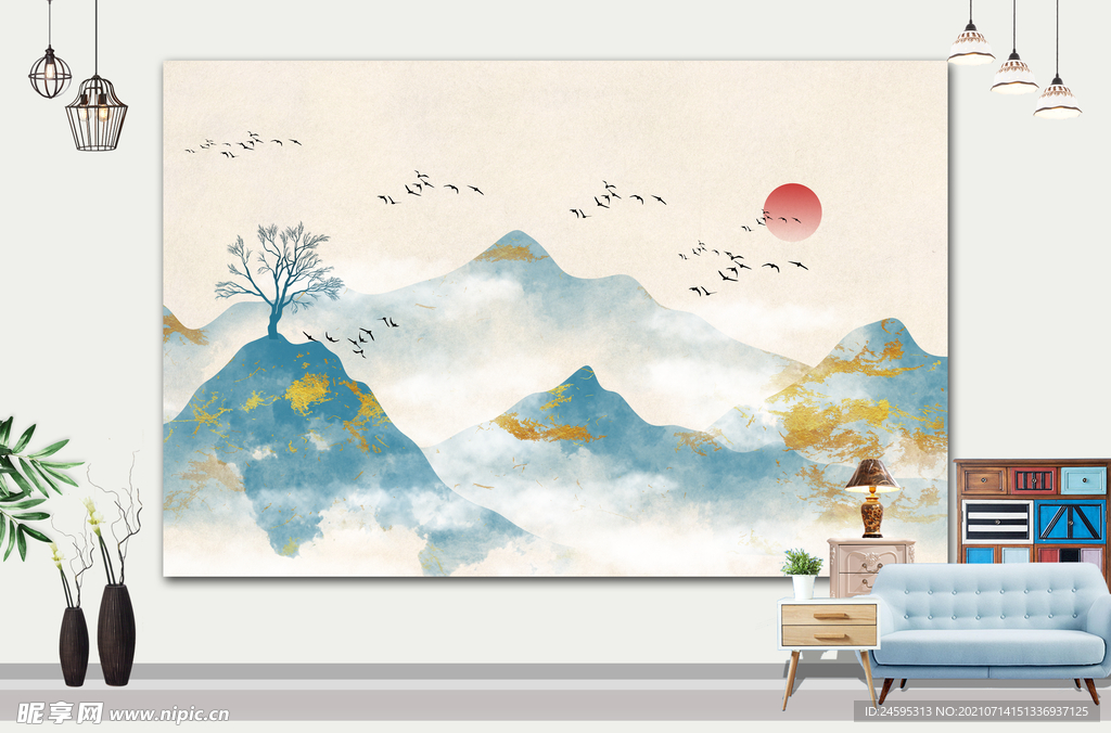 山水画 