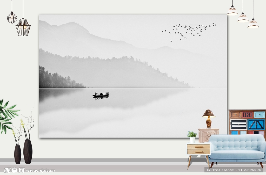 山水画