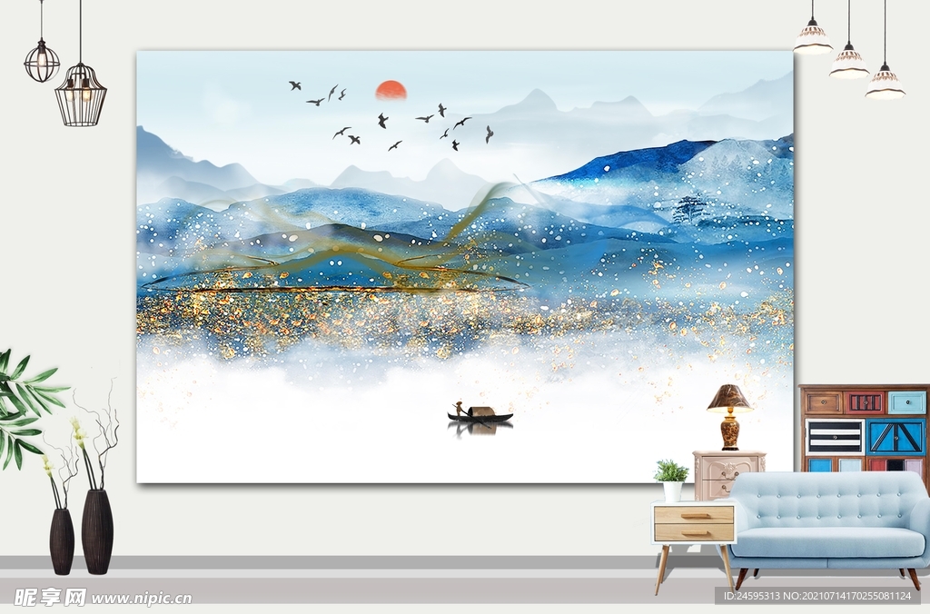 山水画 
