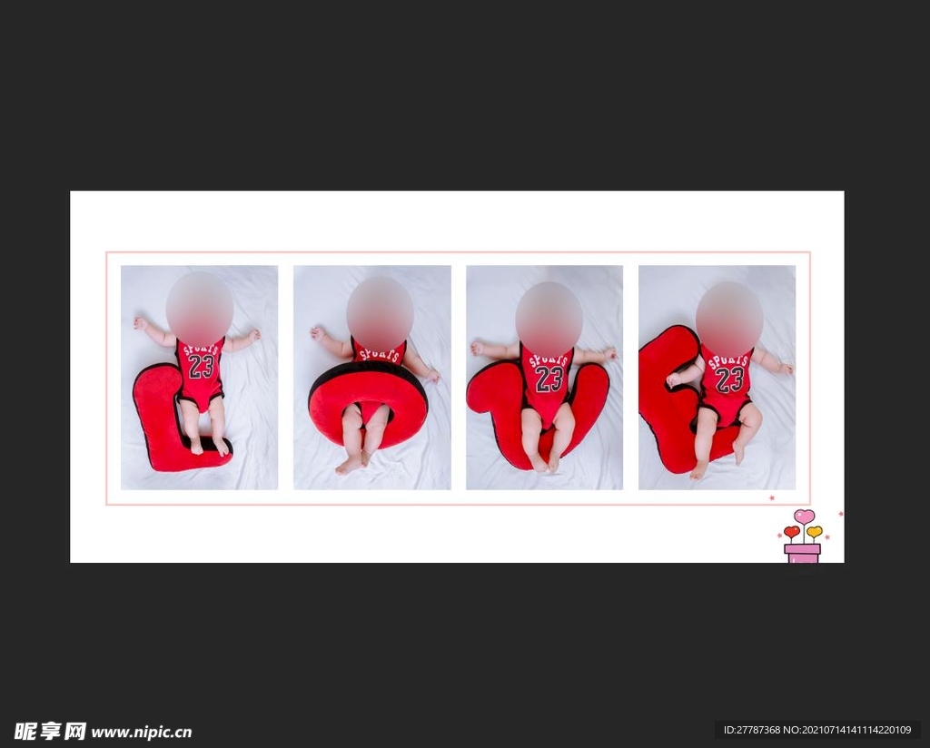 儿童摄影相册模板