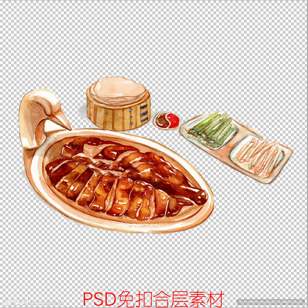 烤鸭