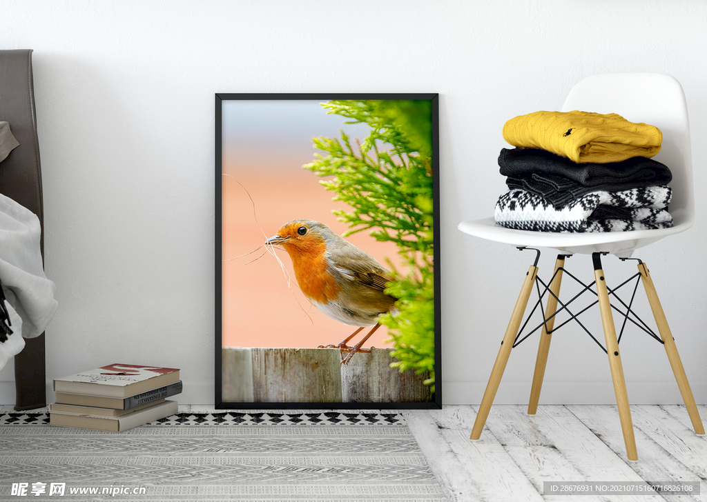 海报样机海报实物效果图